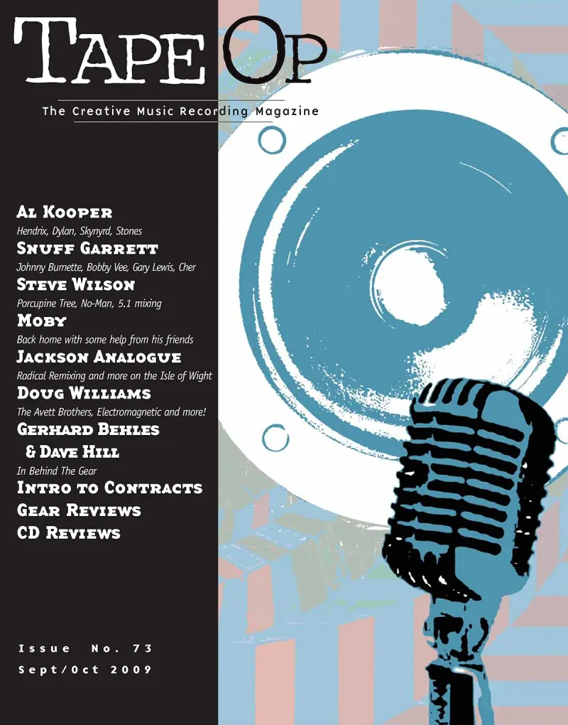 Tape Op Magazine Issue #73 Cover