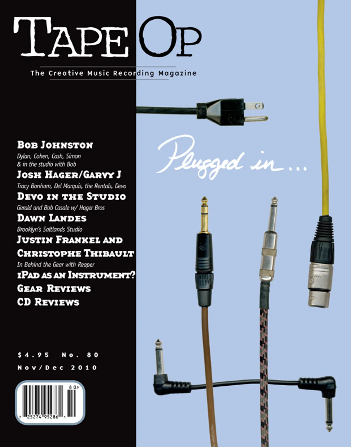 Tape Op Magazine Issue #80 Cover