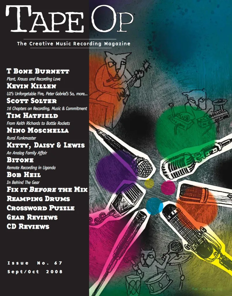 Tape Op Magazine Issue #67 Cover