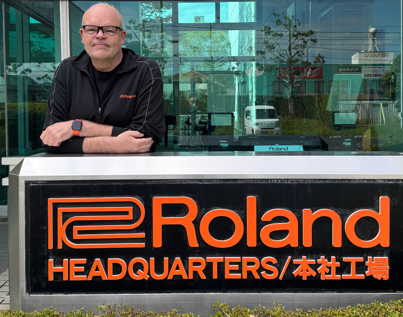 Behind The Gear with  Roland's Paul McCabe 