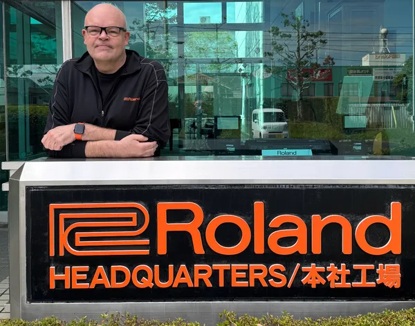 Behind The Gear with  Roland's Paul McCabe 