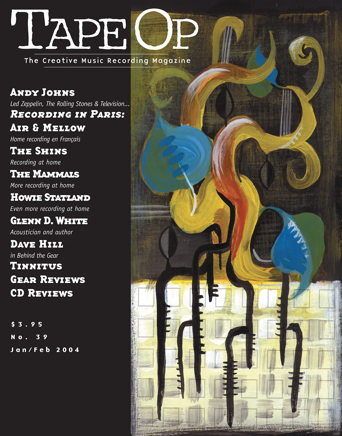 Tape Op Magazine Issue #39 Cover