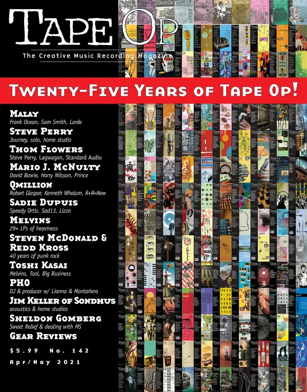 Tape Op Magazine Issue #142