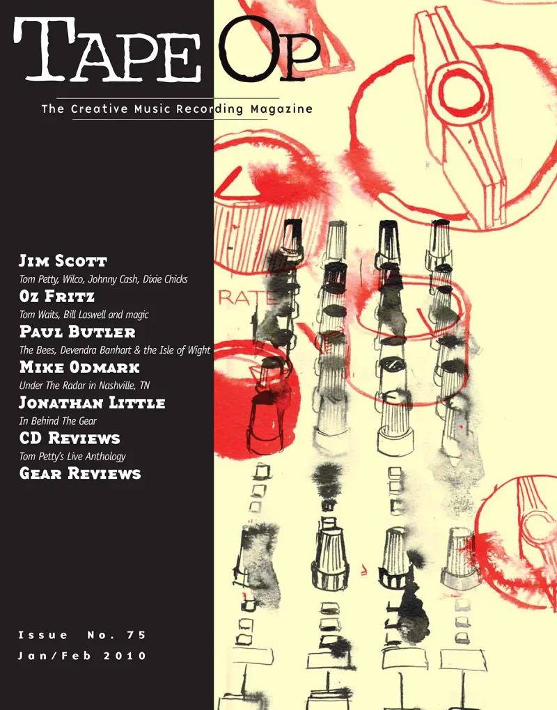 Tape Op Magazine Issue #75 Cover