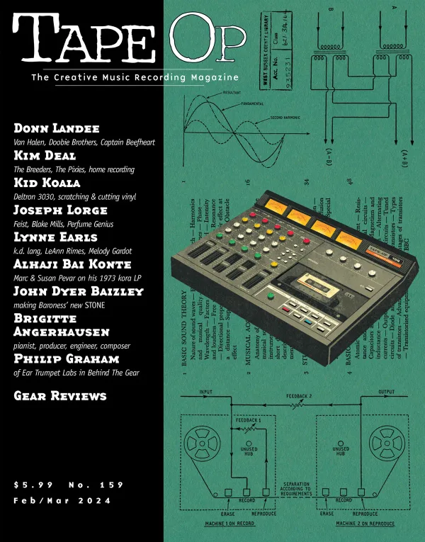 Tape Op Magazine Issue #159