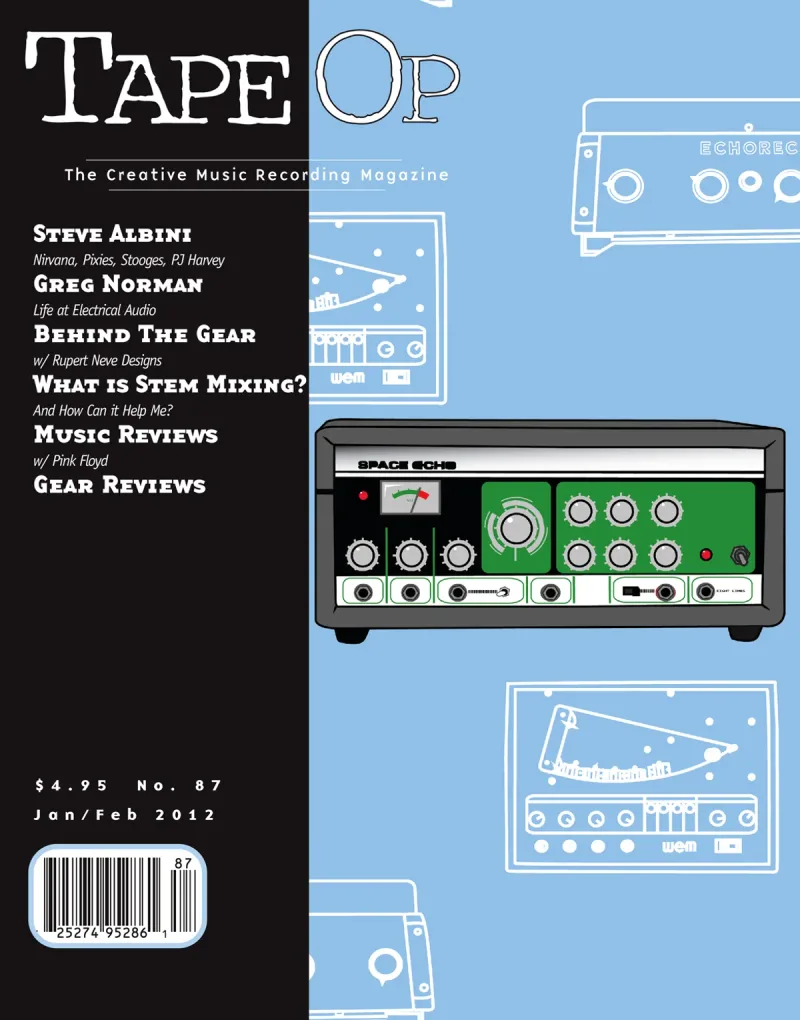 Tape Op Magazine Issue #87 Cover