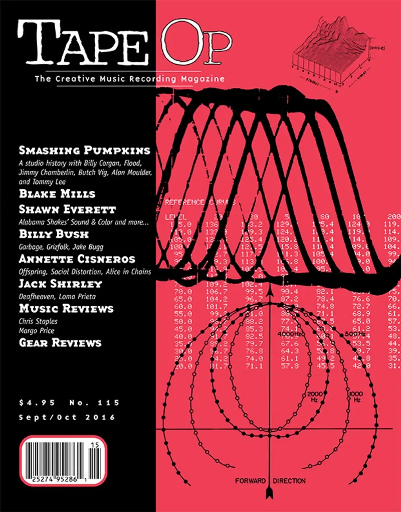 Tape Op Magazine Issue #115 Cover