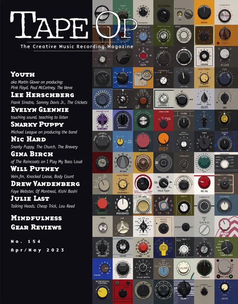 Tape Op Magazine Issue #154 Cover