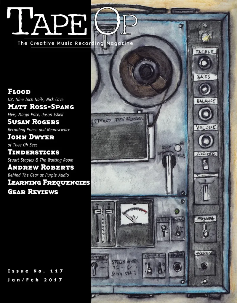 Tape Op Magazine Issue #117 Cover