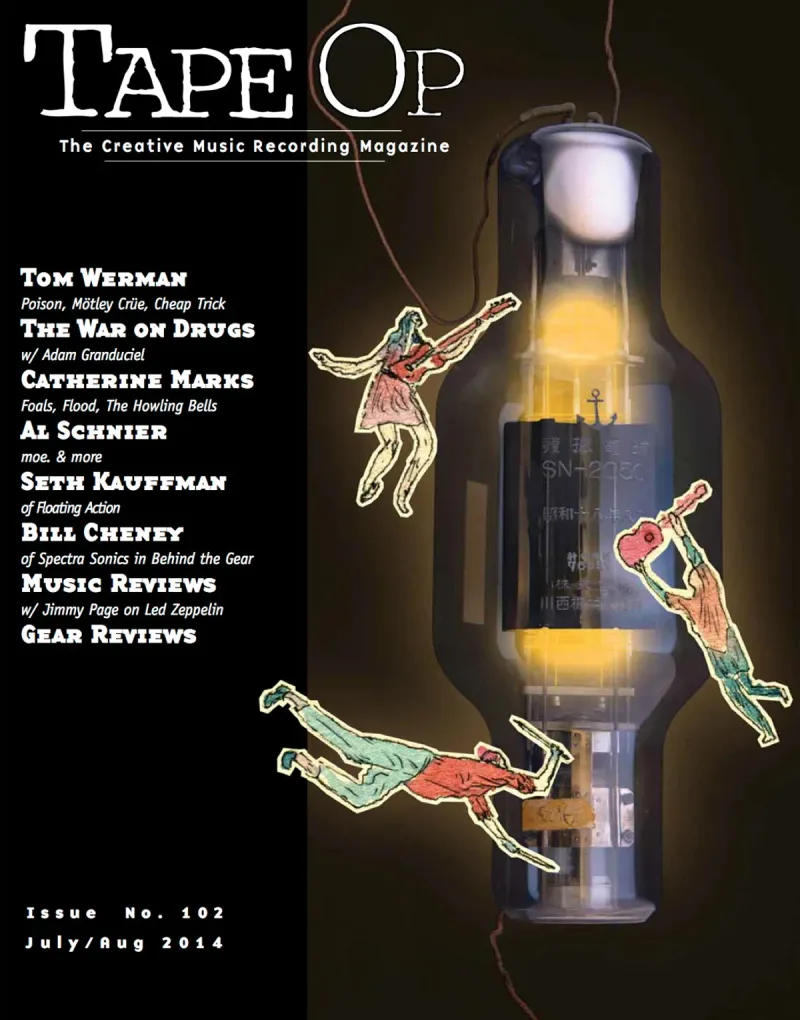 Tape Op Magazine Issue #102 Cover