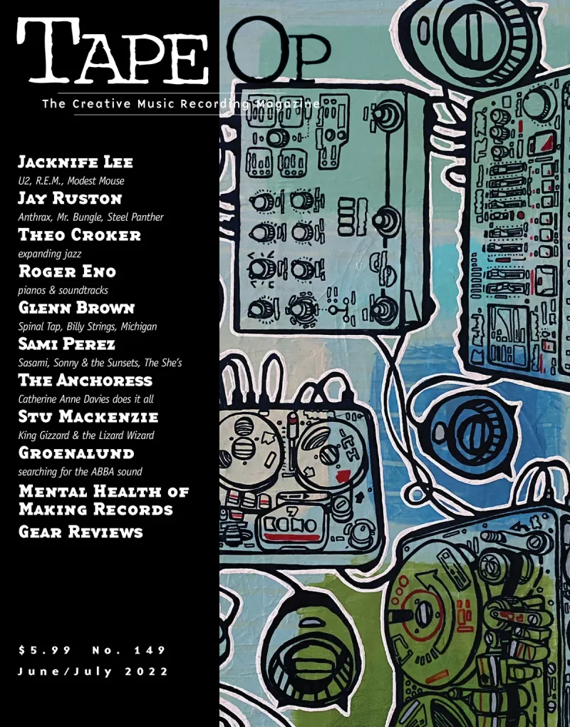 Tape Op Magazine Issue #149 Cover