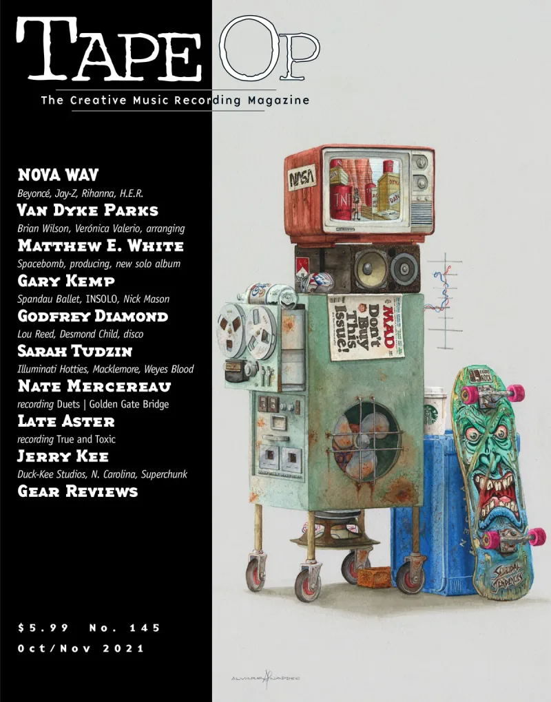 Tape Op Magazine Issue #145 Cover