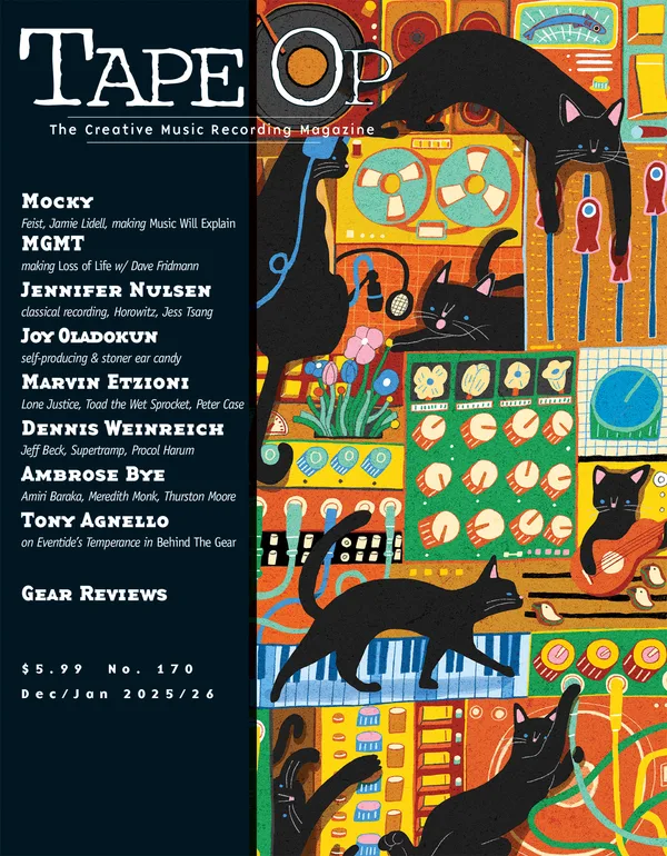 Tape Op Magazine Issue #170