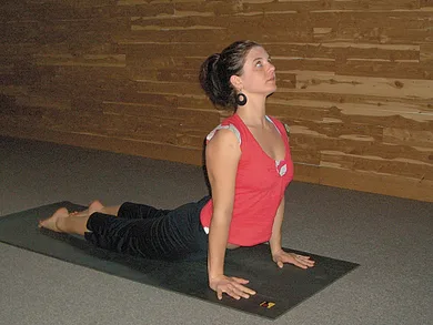 Upward-Facing Dog yoga pose