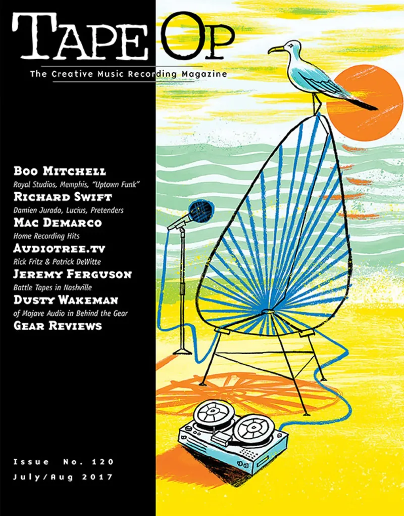 Tape Op Magazine Issue #120 Cover