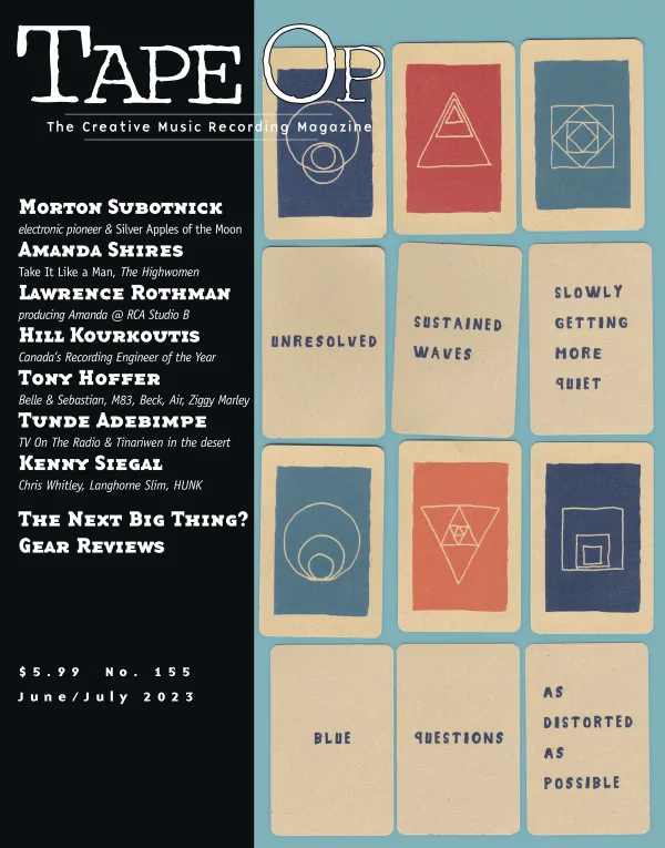 Tape Op Magazine Issue #155