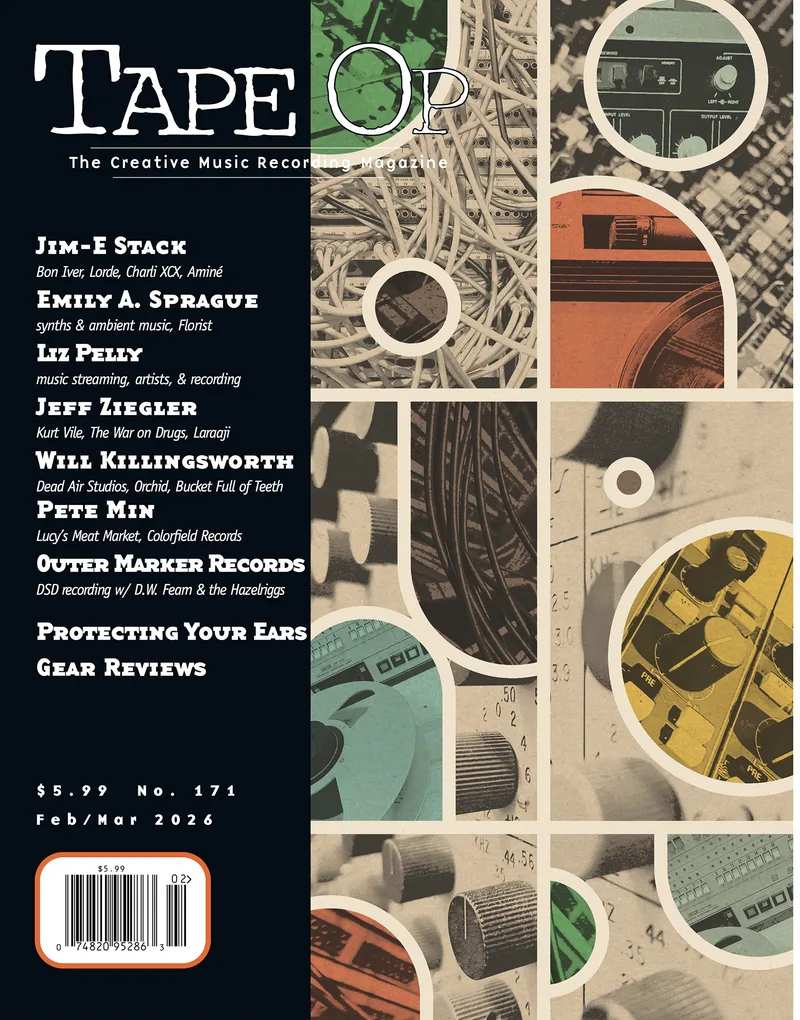 Tape Op Magazine Issue #171 Cover