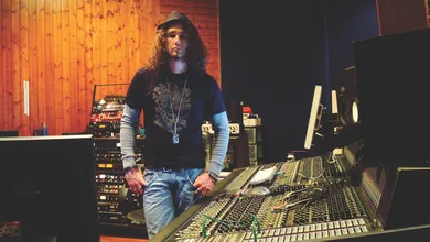 Vinnie Castaldo in studio