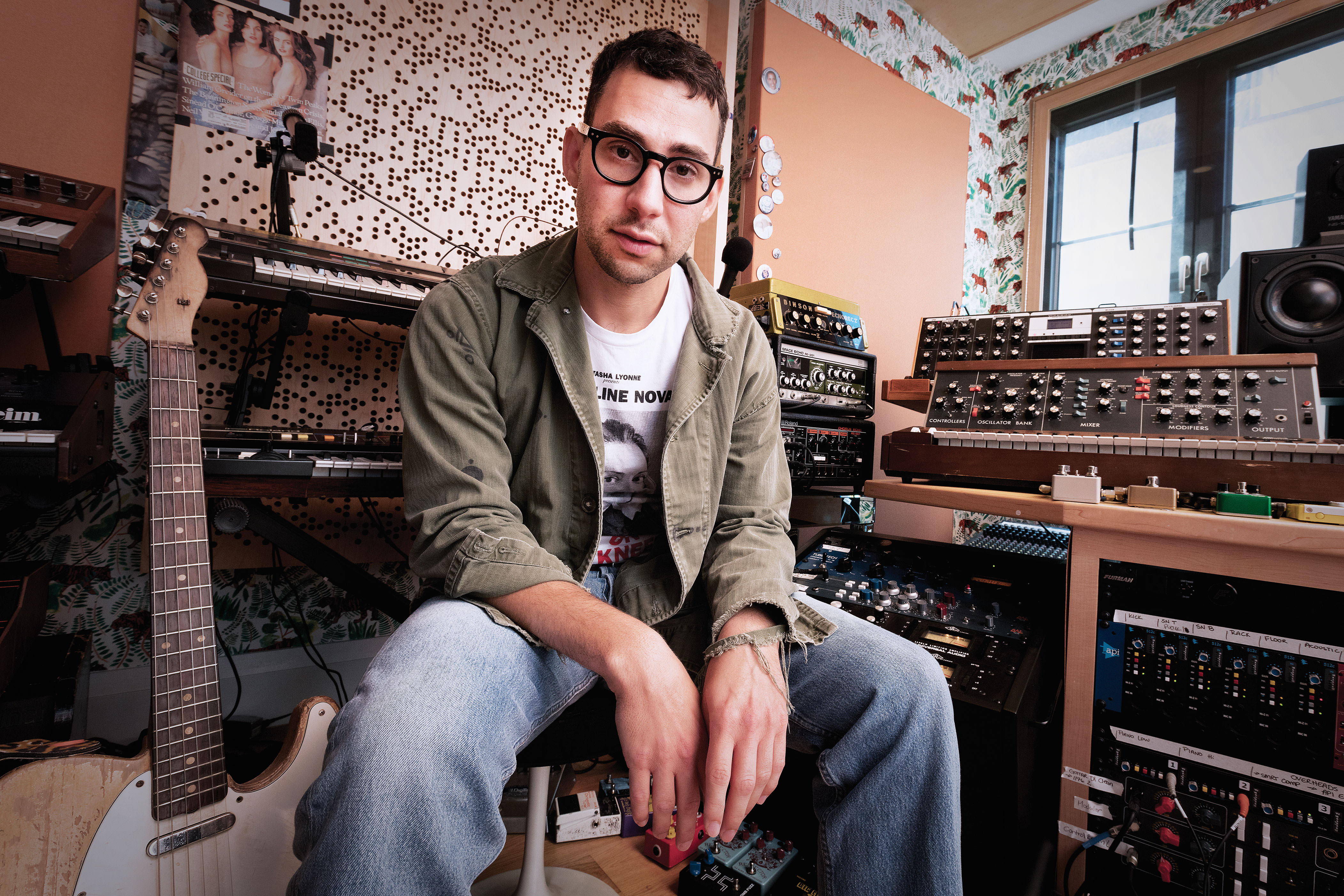 Jack Antonoff at Home in Brooklyn