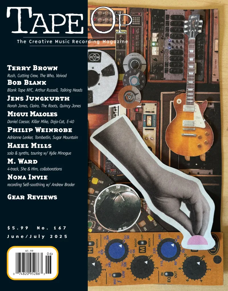 Tape Op Magazine Issue #167 Cover