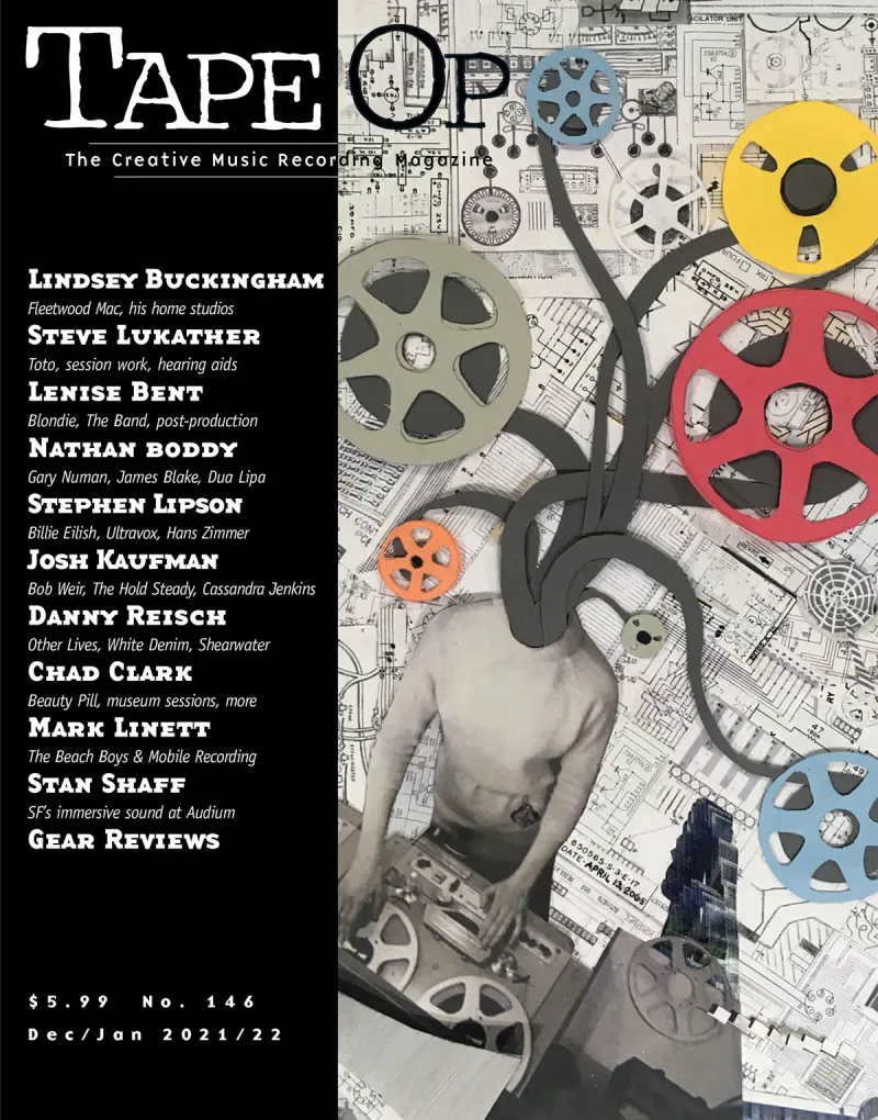 Tape Op Magazine Issue #146 Cover