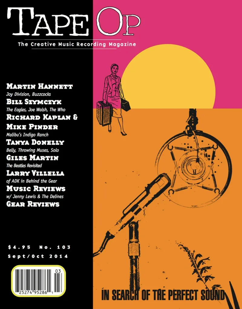 Tape Op Magazine Issue #103 Cover