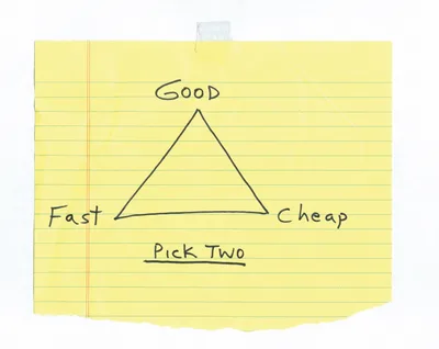 Done Fast, Done Good, Done Cheap