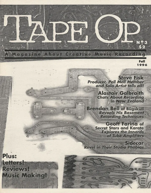 Tape Op Issue 3