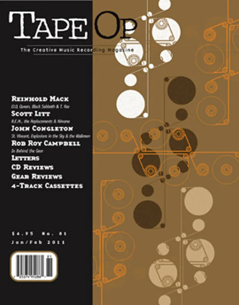 Tape Op Magazine Issue #81 Cover