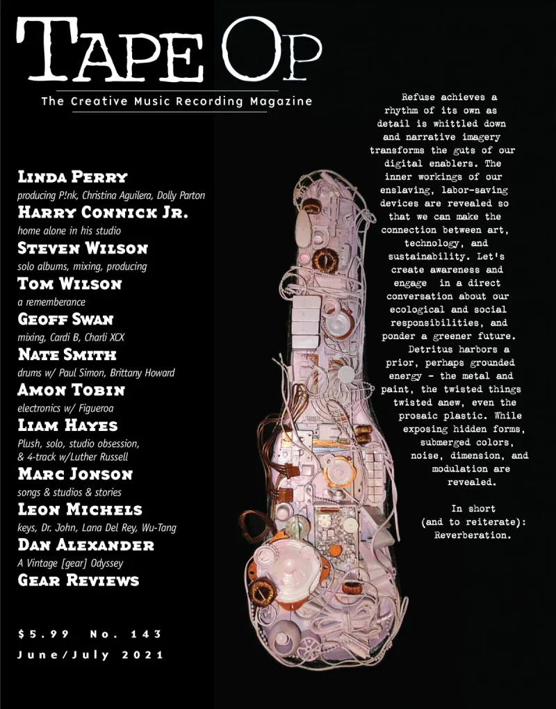 Tape Op Magazine Issue #143 Cover