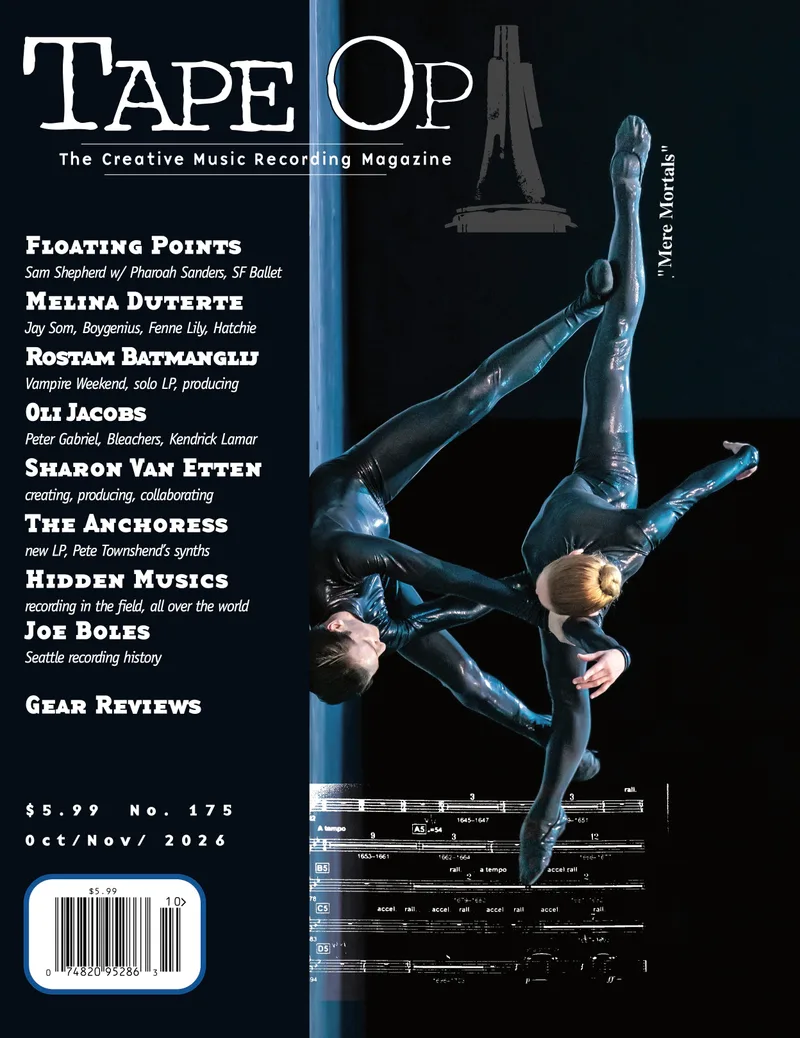 Tape Op Magazine Issue #175 Cover