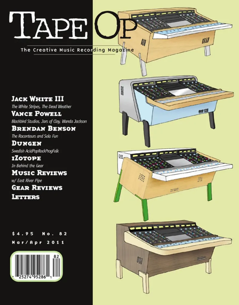 Tape Op Magazine Issue #82 Cover