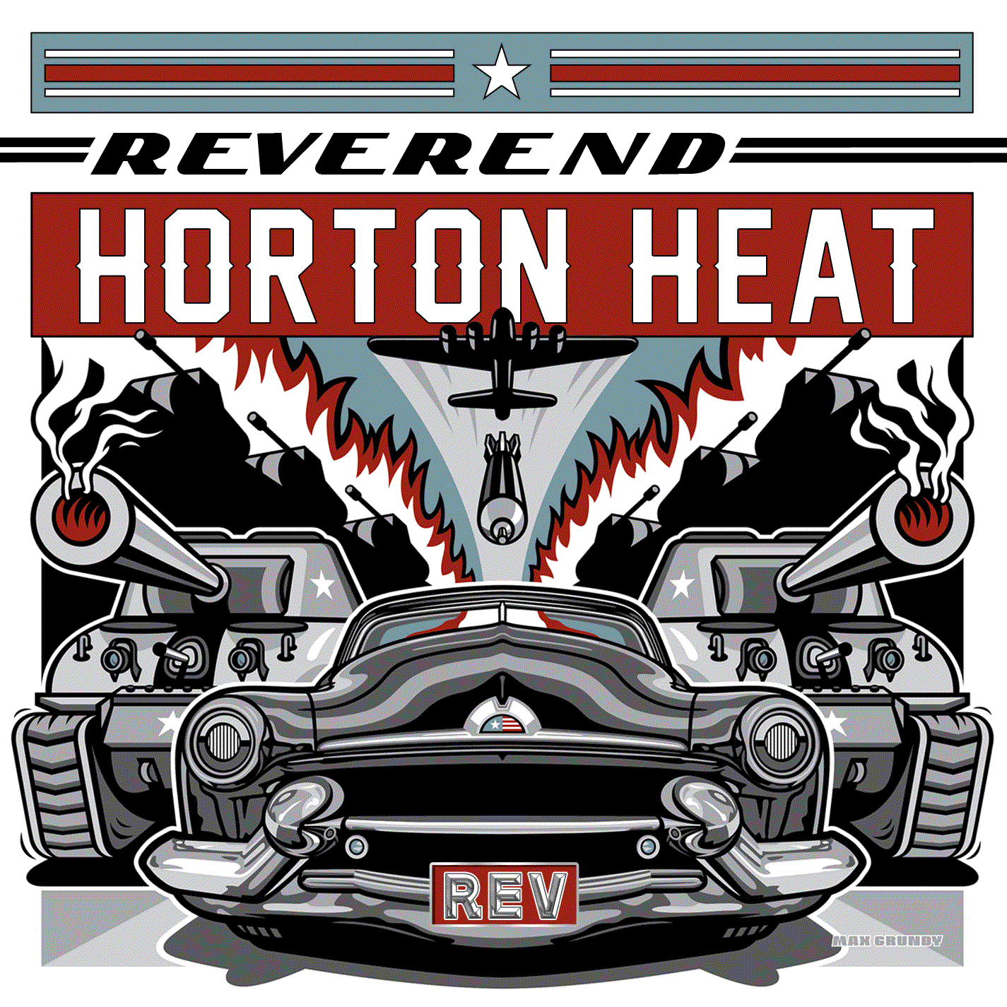 Jim Heath is Reverend Horton Heat