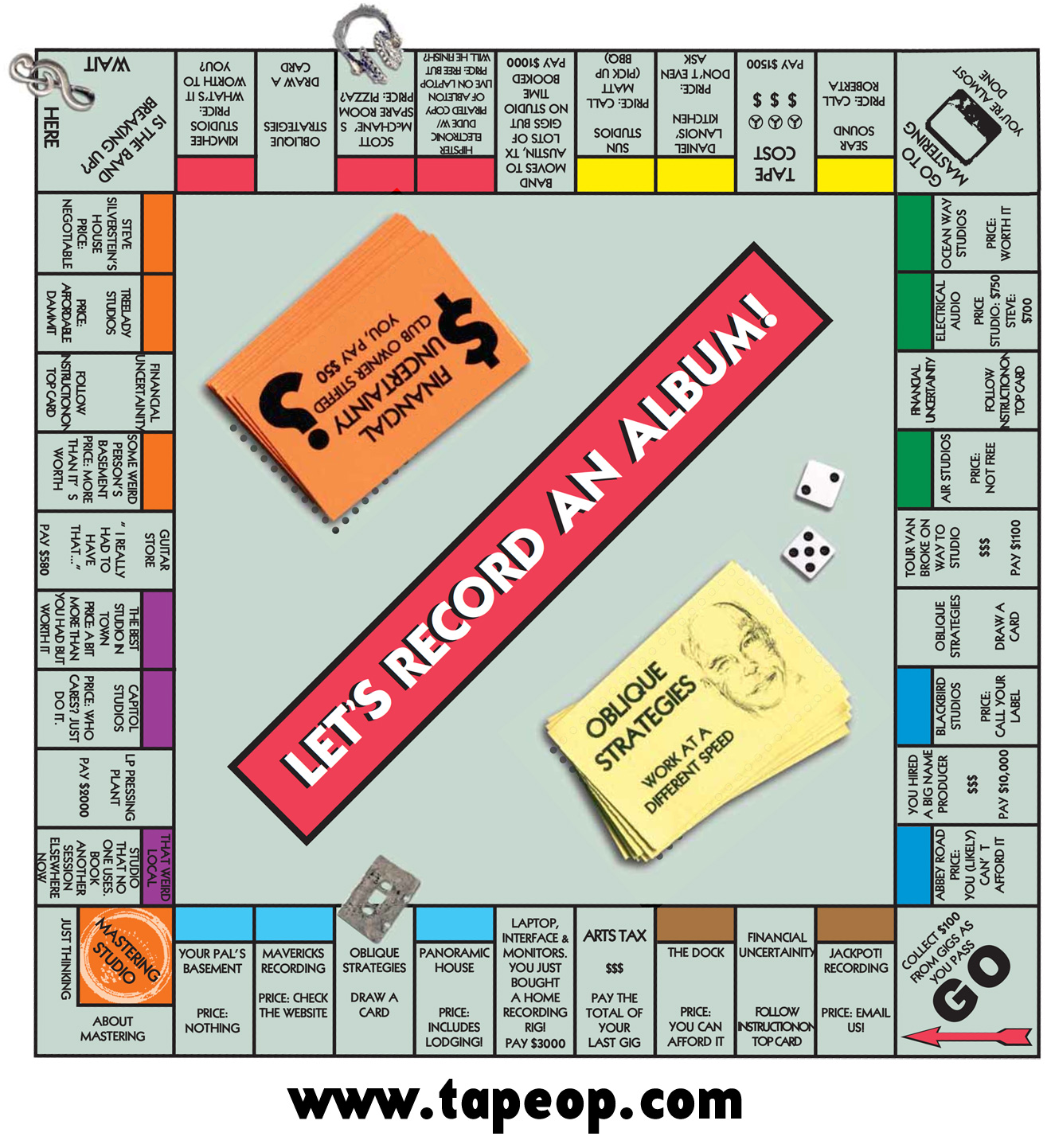 Tape Op Magazine Presents: Let's Play the Recording Game!