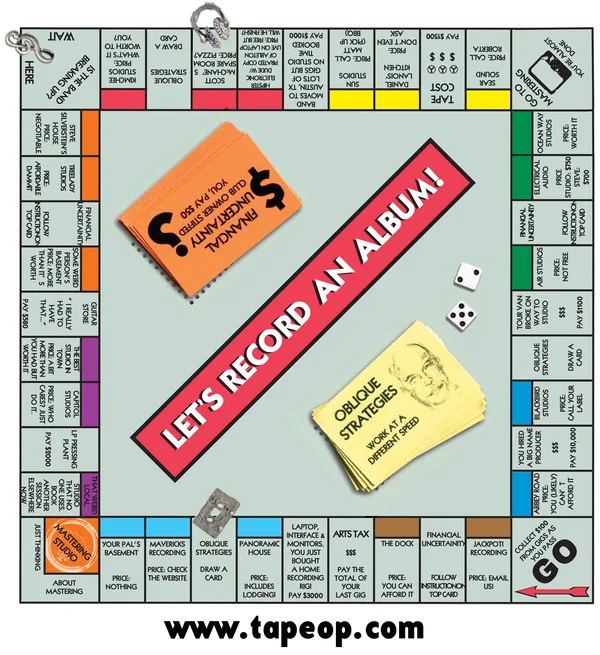 Tape Op Magazine Presents: Let's Play the Recording Game!