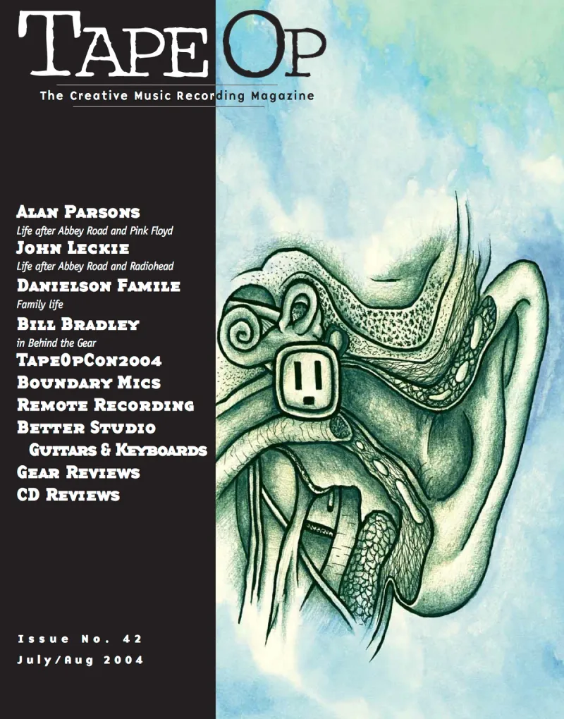 Tape Op Magazine Issue #42 Cover