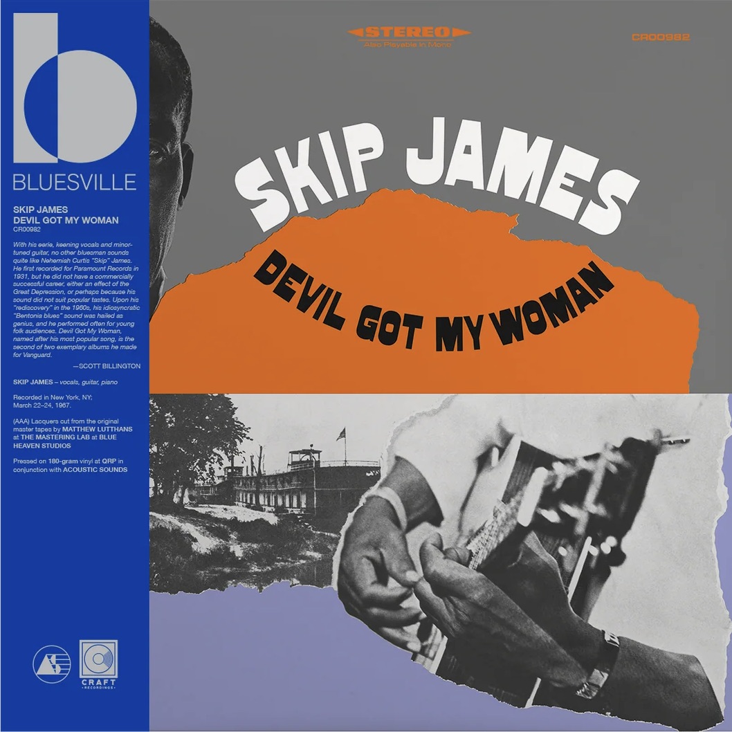 New Vinyl Reissues from Skip James and Jimmy Reed
