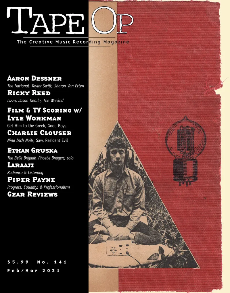 Tape Op Magazine Issue #141 Cover