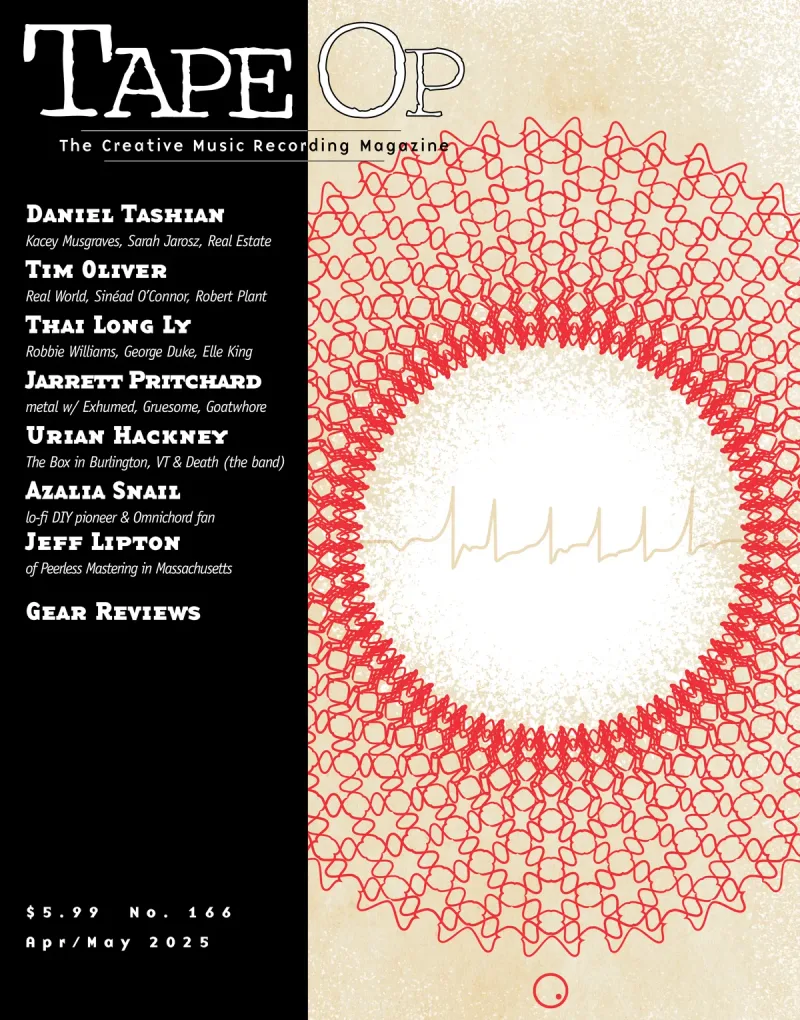 Tape Op Magazine Issue #166 Cover